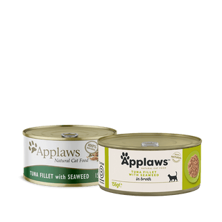 Applaws Natural Cat Food Tin Tuna Fillet With Seaweed