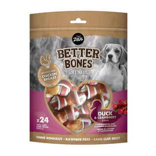 Zeus Better Bones Duck & Cranberry Flavour Wrapped Bones