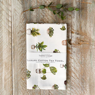 House Plant Tea Towel