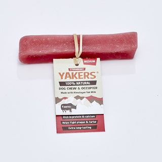 Yakers Dog Strawberry Chews