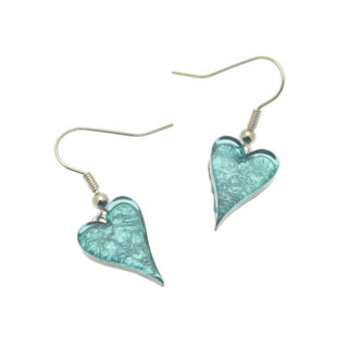 Turquoise Heart Earrings