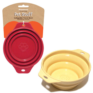 Rosewood Pet Stuff Collapsible Travel Bowl