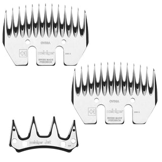 Heiniger Jet/ Ovina 2 Cutters and 1 Comb Standard Farmer Pack