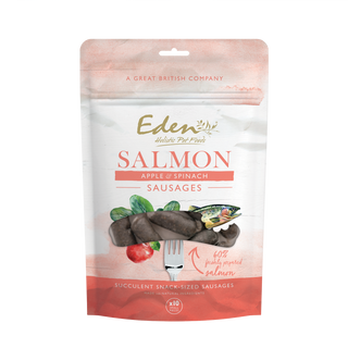 Eden Salmon, Apple & Spinach Sausages