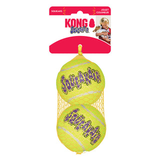 Kong Air Dog Squeakair Tennis Balls 2 Pack Large