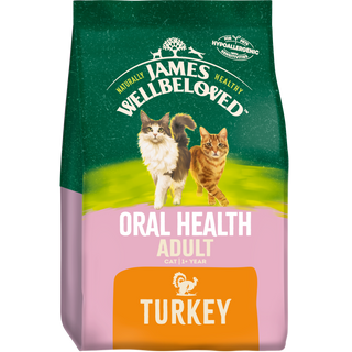 James Wellbeloved Oral Health Adult Cat Turkey