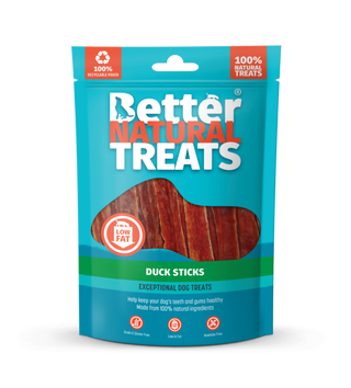 Better Natural Treats Duck Sticks