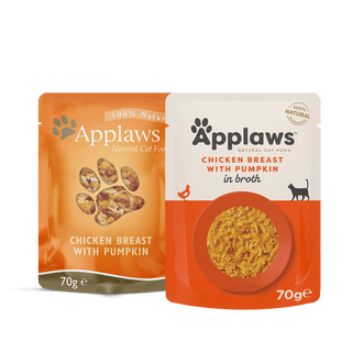 Applaws Natural Cat Food Pouch Chicken And Pumpkin