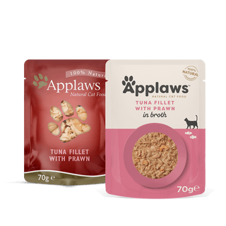 Applaws Natural Cat Food Pouch Tuna And Prawn