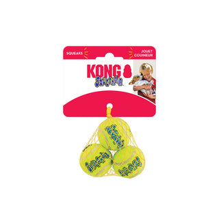 Kong Air Dog Squeaker Tennis Balls 3 Pack Extra small