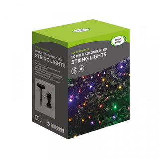 Smart Solar Multi Coloured String Lights