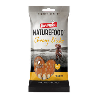 Naturefood Dog Treats Chewy Sticks Chicken - Small 10pc