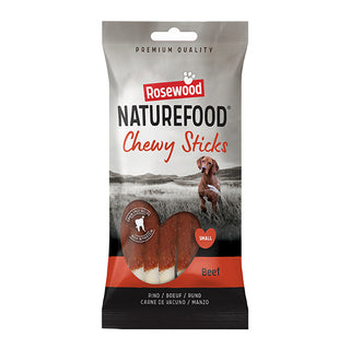 Naturefood Dog Treats Chewy Sticks Beef - Small 8pc