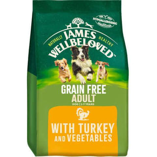 James Wellbeloved Grain Free Adult Turkey & Veg