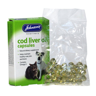 Johnson's Cod Liver Oil Capsules