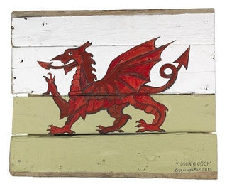 Y Ddraig Goch Greetings Card