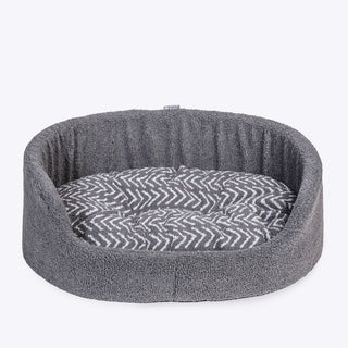 Danish Design Fleece Charcoal Arrows Slumber Bed