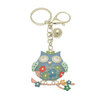 Blue Owl Keyring