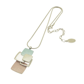 Sorbet Square Necklace