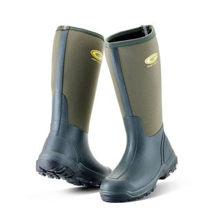 Grubs Frostline 5.0 Neoprene Wellingtons Green