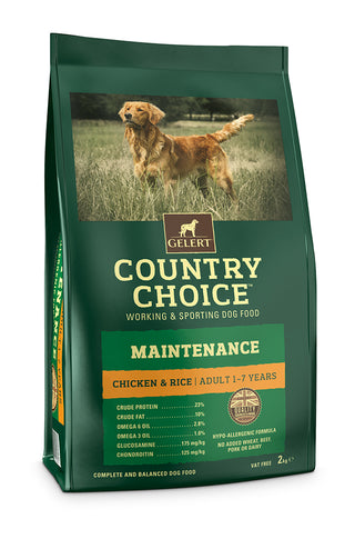 Gelert Country Choice Maintenance Chicken & Rice