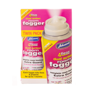 Johnson's 4 Fleas Dual Action Fogger 2 Pack