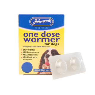 Johnson's One Dose Easy Wormer Size 2