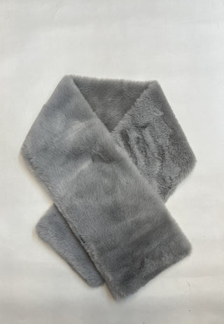 Plain Faux Fur - Grey