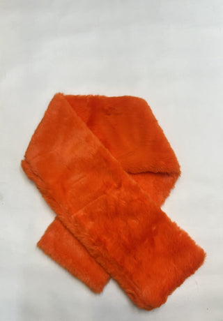 Plain Faux Fur - Orange