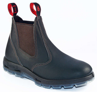 Redback Soft Toe Boots Brown Claret