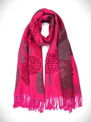 Reversible Tree 24 - Fuchsia