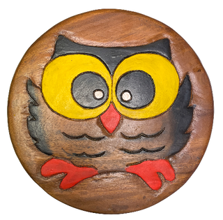 Kids Stool - Wise Owl