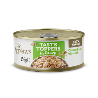 Applaws Tasty Toppers Dog Cans Gravy Chicken & Lamb