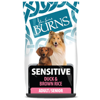 Burns Sensitive With Duck & Brown Rice