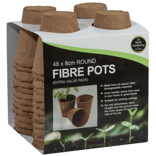 Garland Round Fibre Pots