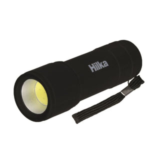 Hilka Black Rubber Coated Mini Torch