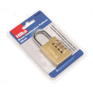 Hilka Brass Combination Padlock