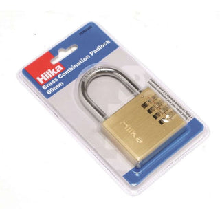 Hilka Brass Combination Padlock