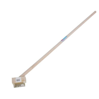 Hilka Block Paving Wire Brush With Handle