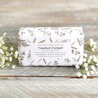 Toasted Crumpet Eucalyptus, Mint & Linen Soap