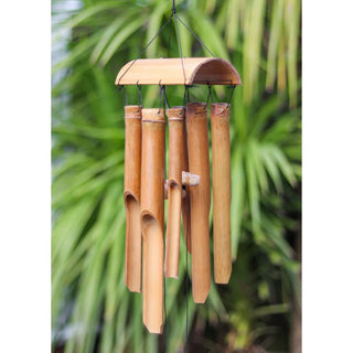 Bamboo Windchime Natural