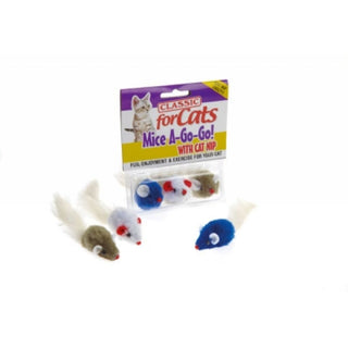 Caldex Furry Mice Cat Toy