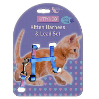 Hemmo & Co Snag Free Kitten Harness & Lead Set