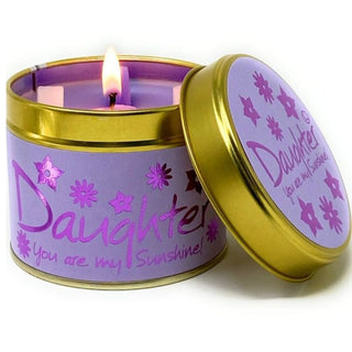 Lily Scented Tin Candle - Daughter Tin