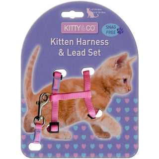 Hemmo & Co Snag Free Kitten Harness & Lead Set