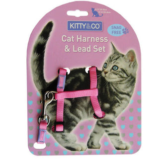 Hemmo & Co Snag Free Cat Harness & Lead Set