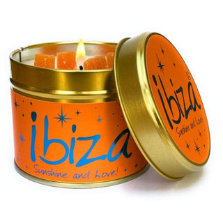 Lily Scented Tin Candle - Ibiza