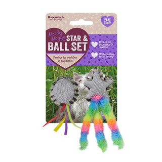 Moody Moggy Star & Ball Set