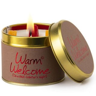 Lily Scented Tin Candle - Warm Welcome