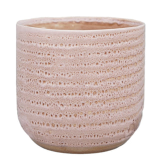 Morganite Reactive Glaze Planter